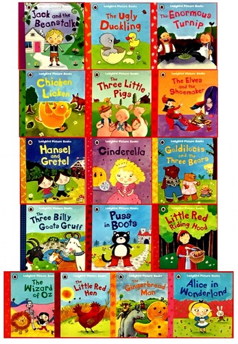 Ladybird First Favourite Tales 16 Picture Books Collection Set Children's pack