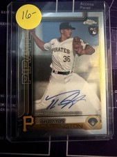 2025 Topps Chrome - Rookie Autographs Thomas Harrington #RA-THA (AU, RC)