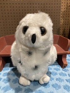 Aurora World Snowy the Snow White Owl 10” Plush Stuffed Animal Toy