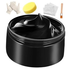 Leather Recoloring Balm Leather  Vinyl Color Restorer Conditioner   Black