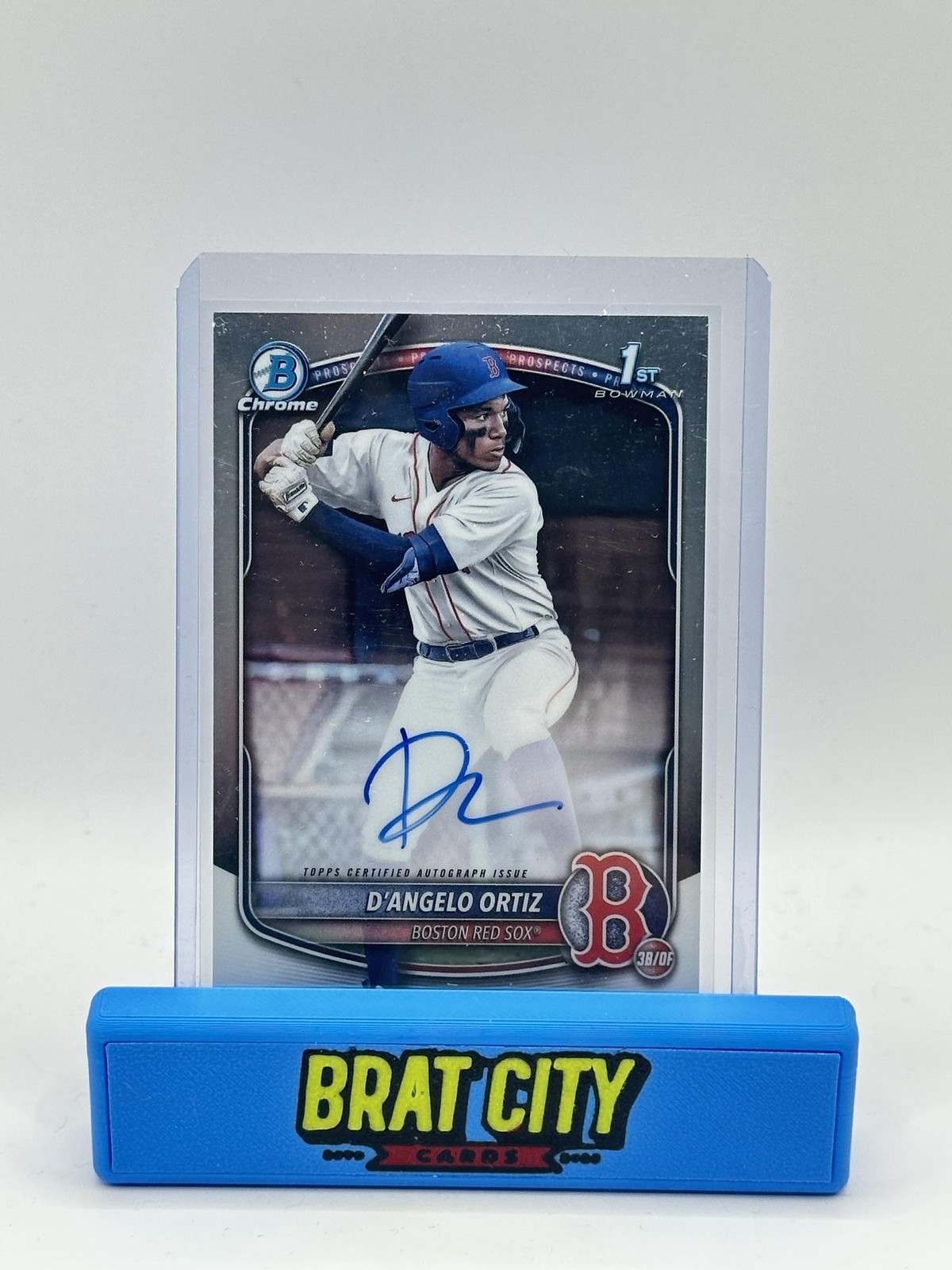 2025 Bowman #CPA-DO D'Angelo Ortiz Chrome Prospect Autographs