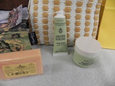 LOT L'OCCITANE Almond Milk Concentrate Body Cream, Amande Hand Cream, Soap