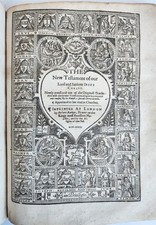 1633 BIBLE in ENGLISH antique OLD & NEW TESTAMENT by Robert Barker & John Bill