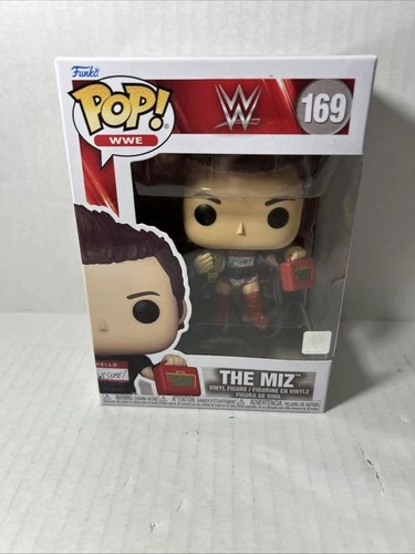 Funko POP! WWE - The Miz with Briefcase NWO Figure #169 With Protector