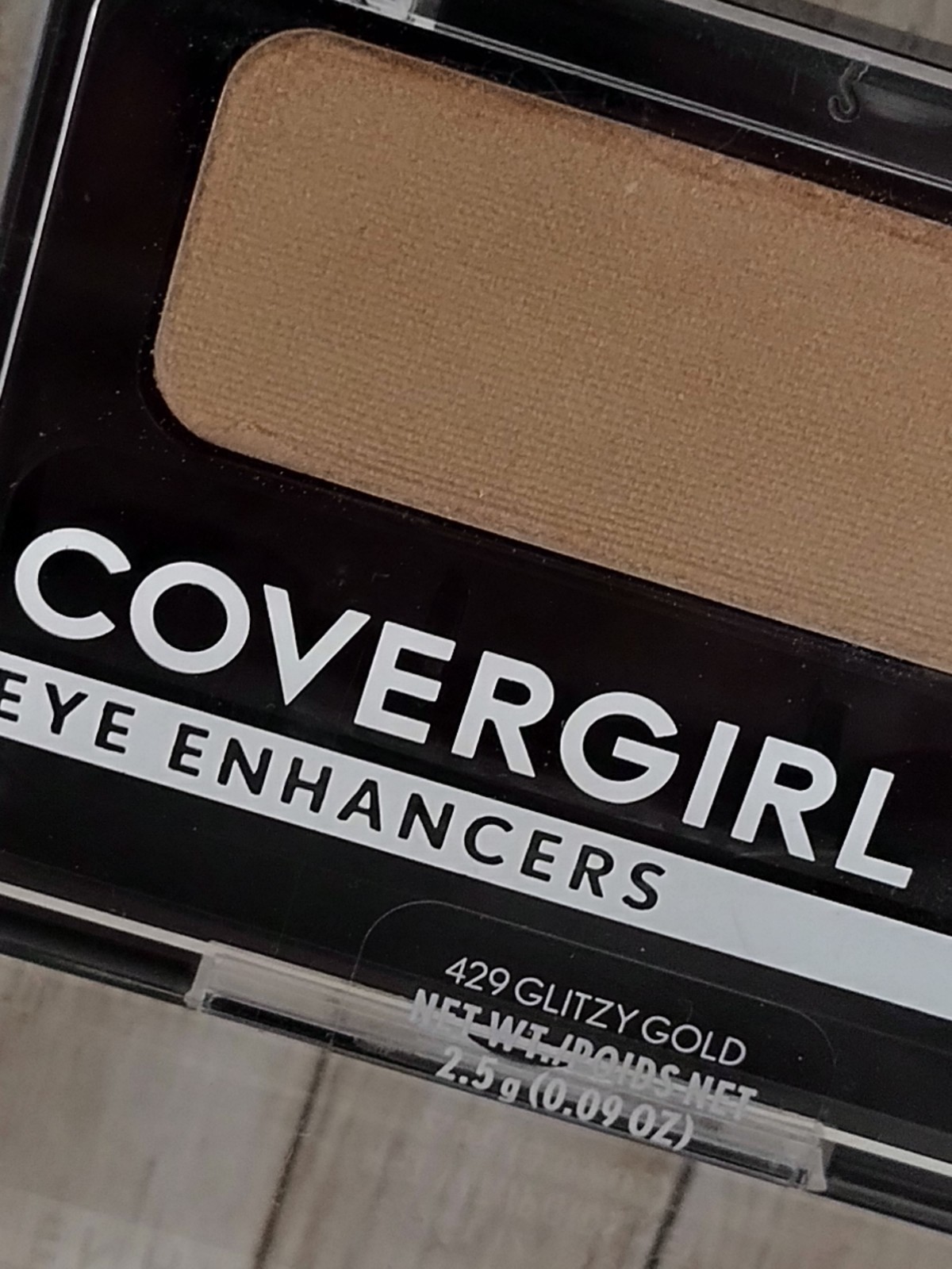 CoverGirl EYE ENHANCERS Single Pressed Powder Eyeshadow 429 GLITZY GOLD 0.09 oz