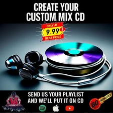 Personalized Music CD: Make your Custom Playlist Mix 80 Minutes 