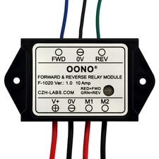12V Motor Reversing Relay Module Forward Reverse Control 10A Mount