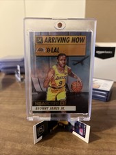2024-25 Panini Nba Hoops - Arriving Now Bronny James #12 (RC)
