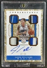JASON WILLIAMS 2017-18 PANINI CORNERSTONES LEGENDARY PATCH AUTO GRANITE 7/25