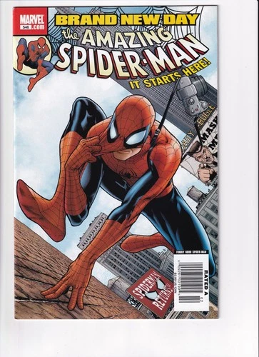 Amazing Spider-Man, The #546 (Newsstand) VF; Marvel | Mr. Negative Jackpot - we