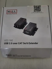 Hall Research USB 2.0 over UTP Extender with 2-Port Hub