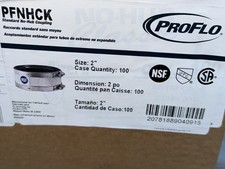 🔥🔥🔥 PROFLO PFNHCK 2" STD No-Hub Coupling CASE OF 100x