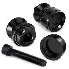 Swingarm Spools, Sliders Stand CNC Universal M6 Black Fit for YZF R7 R1 R3 6MM