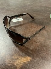Claiborne - Liz  Co. Sunglasses BLACK/SILVER FRAMES. 100 UV NWT 
