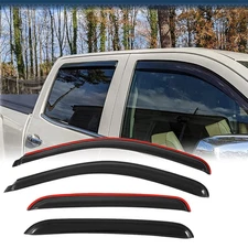 For 2007-2013 Chevy Silverado 1500 In-Channel Window Visor Rain Deflector