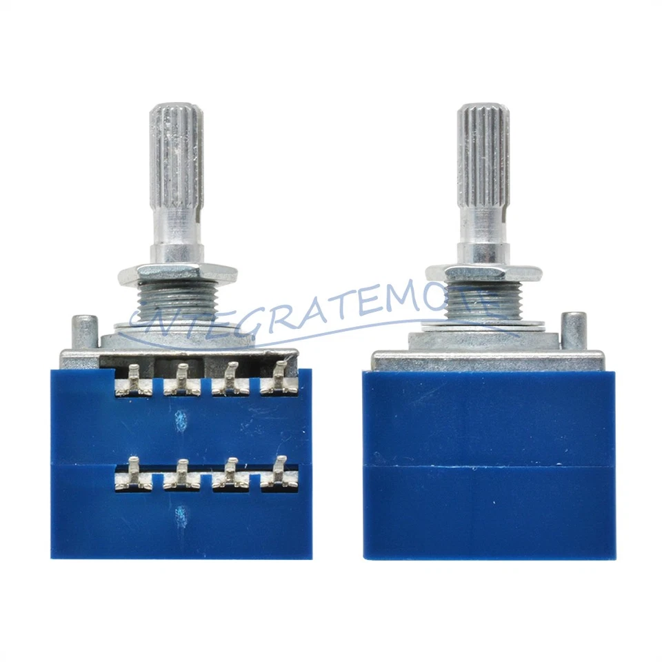 Potentiometer Log ALPS 50K / 100K Audio Amp Volume Control Pot Stereo Loudness - Bild 4 von 4