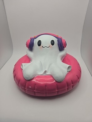 Summerween Cute Ghost with Headphones Float Decorative Figurine Kawaii Style New