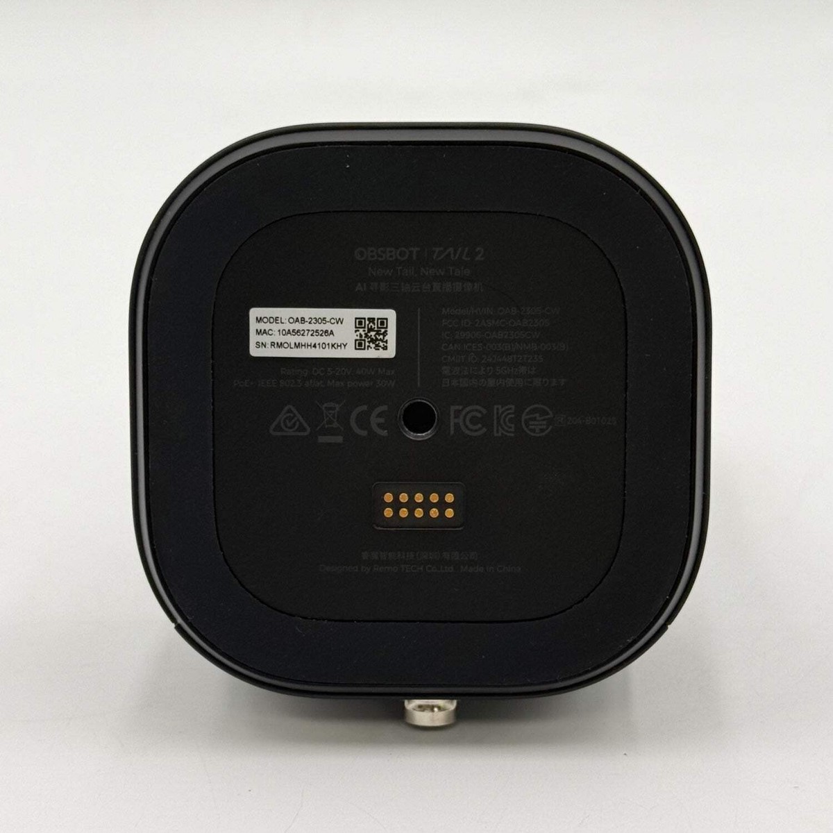OBSBOT Tail 2 Professional AI-Powered PTZR Camera OAB-2305-CW | eBay