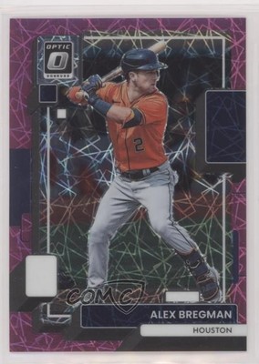 2022 Panini Donruss Optic Pink Velocity Prizm /249 Alex Bregman #120