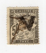 France - Sc# J21 Used (tear)          /          Lot 0326052