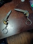 2 Vintage Keychain set 1830 Folding ART  — photo 1