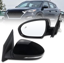 Left Driver Side Mirror Compatible With 2019 2020 2021 Hyundai Tucson With Manua