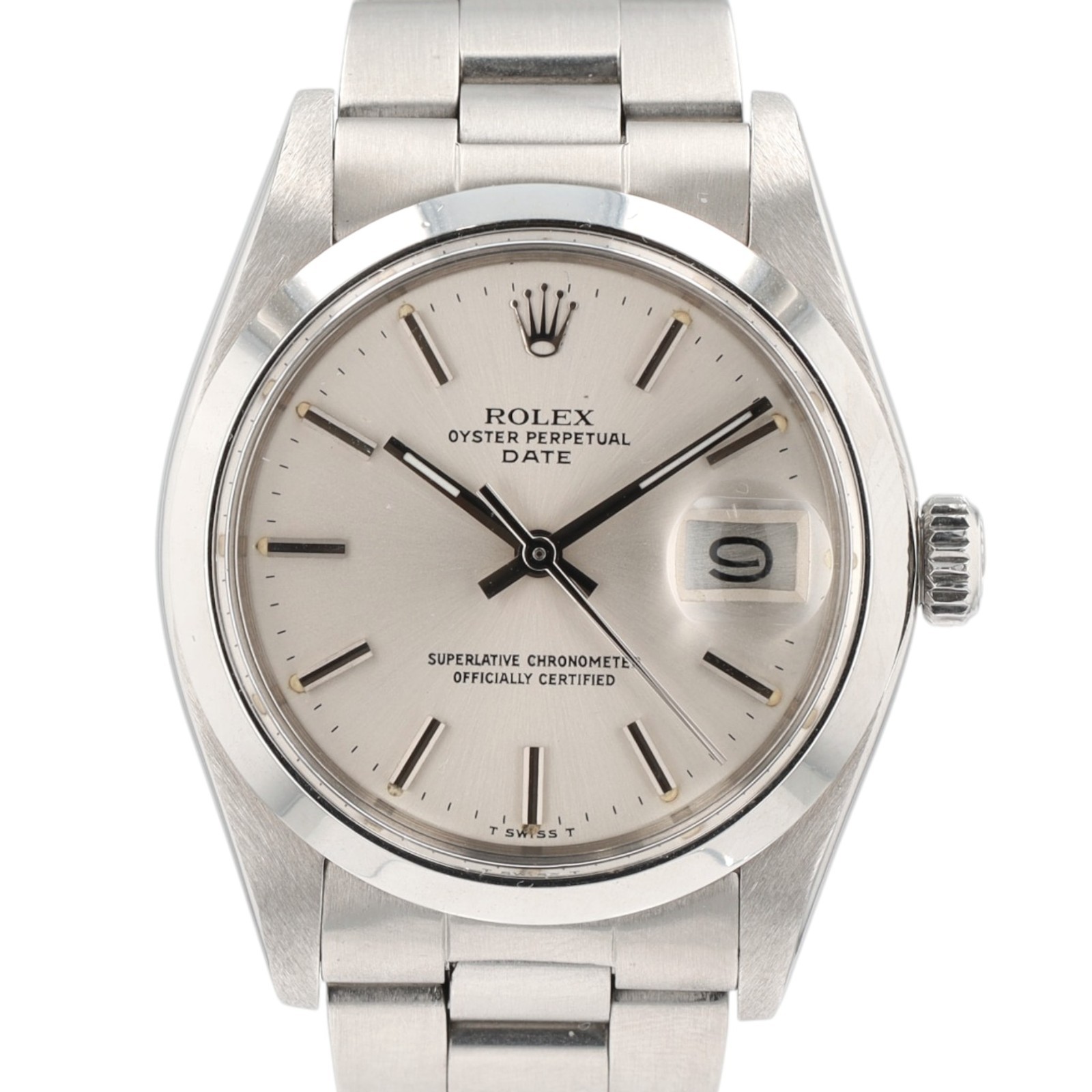 Rolex Date 1500 Oyster Band Steel