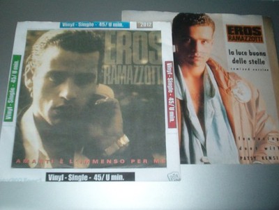 2 Si. :  Eros Ramazzotti / Amarti e L'immenso per me -La luce buona delle stelle