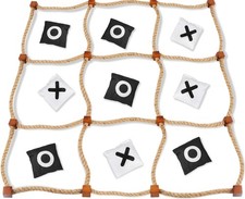 Giant Tic Tac Toe Outdoor Games, 4ft x 4ft Bean Bag Toss Outdoor for Kids, Gi...