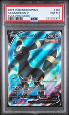 2021 POKEMON SWORD & SHIELD EVOLVING SKIES #188 FULL ART/UMBREON V PSA 8 on eBay