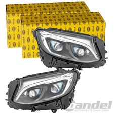 2x HELLA LED SCHEINWERFER SATZ passend f&uuml;r MERCEDES-BENZ GLC LINKS+RECHTS
