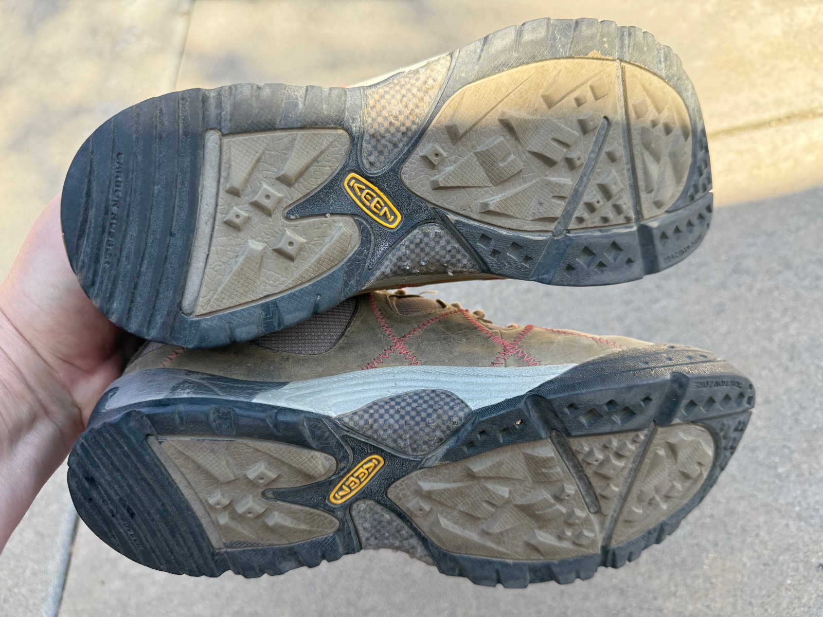 Scarpa da donna Keen taglia 10 5 M Dry Genoa Peak sneaker Oxford da trekking 5276 SHBN