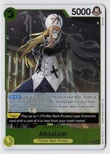 Absalom | OP14-100 | Foil R | The Azure Sea's Seven | One Piece | NM