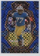 2022 Panini Select Premier Level Blue Prizm 15/149 Zion Johnson #156 07lk