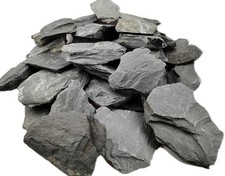 Natural Slate Rocks PH Neutral Stone Perfect Rocks for Aquariums, Landscaping...
