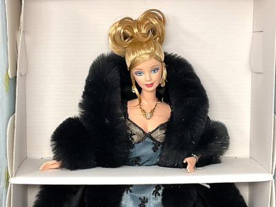1999 Mattel Nolan Miller Evening Illusion Barbie #23495 New