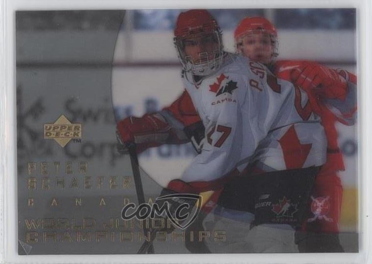 1996-97 Upper Deck Ice Peter Schaefer #135 Rookie RC ex0