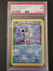 2000 POKEMON ROCKET 1ST EDITION #20 DARK BLASTOISE NON HOLO PSA 7