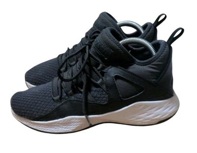 Jordan Formula 23 Black Sail Youth Size 7Y Basketball Sneakers Black White Shoes