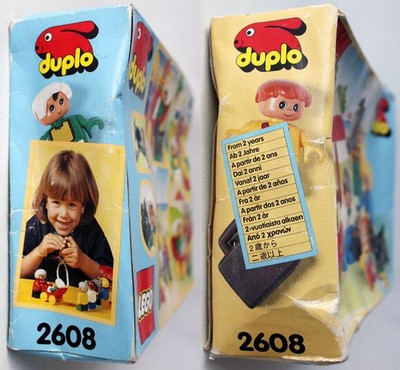Rare Vintage 1994 Lego Duplo 2608 Family Set Grand Parents Baby