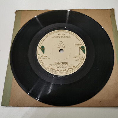 #ad #ad stanley clarke hot fun 7quot; vinyl record very good condition GBP 4.59