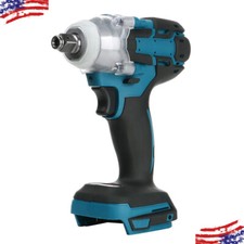 Cordless Brushless Impact Wrench 18v With 520nm Torque 12 Fit Makita Battery