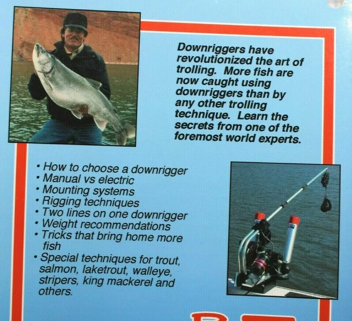 PRO-TROLL FISHING PRODUCTS DOWNRIGGER FISHING TECHNIQUES BY DICK POOL