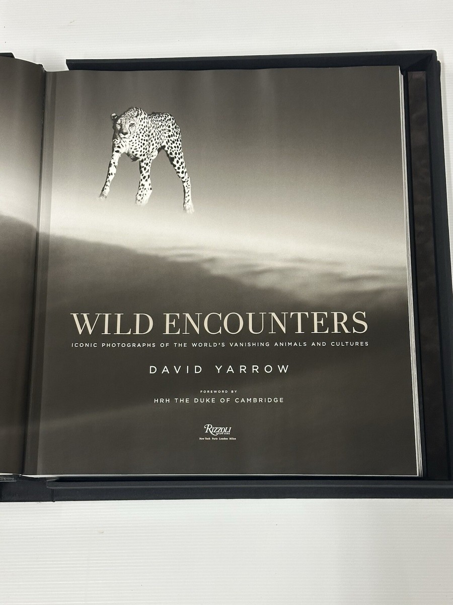 Rare David Yarrow, Wild Encounters Deluxe Edition Numbered 241/500