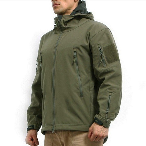 Stalker Soft Shell Waterproof & Windproof Fleece Hooded Jacket - Picture 17 of 41