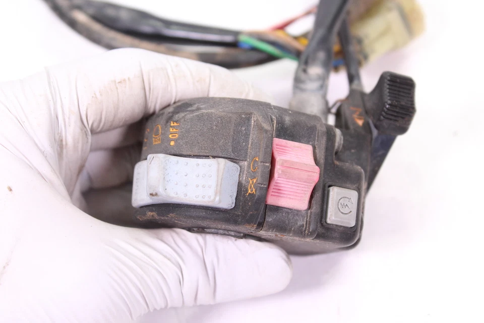 Yamaha Bruin 350 2006 4x4 interruptor de manillar izquierdo con cable obturador Foto 2 de 4