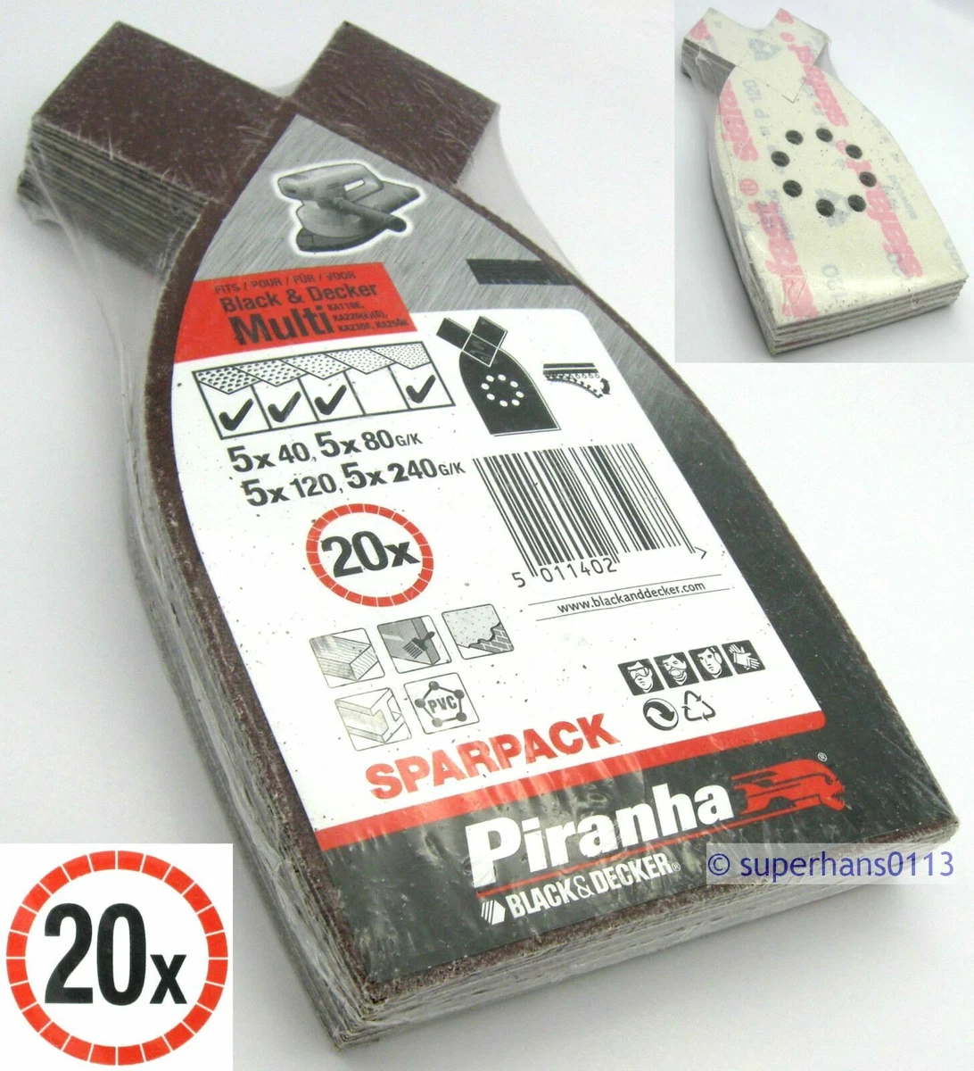 Black and decker ka280k on sale sanding sheets