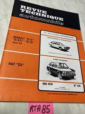 Revue technique Renault R15