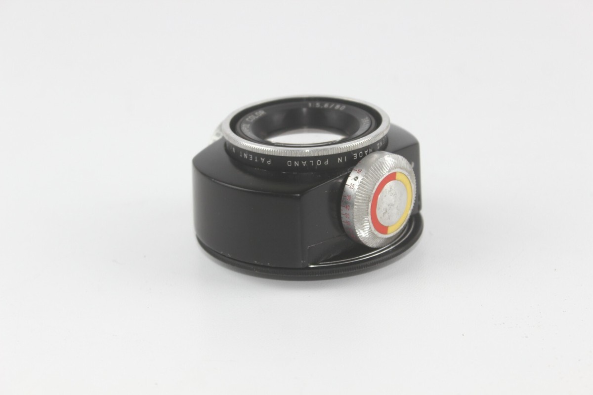 Vintage Enlarger lens JANPOL COLOR PZO f 5,6 1:80 KROKUS Mount M
