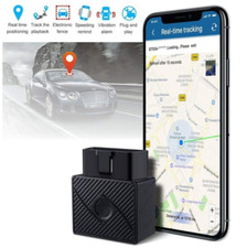 OBD II GPS Tracker Real Time Vehicle Tracking Device for Car Truck Locator Obd2